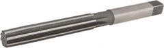 Hertel - 9/16" Diam, Straight Shank, 3-1/4" Flute, Hand Reamer - Exact Tooling