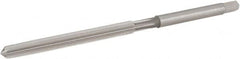 Hertel - 1/8" Diam, Straight Shank, 1-1/2" Flute, Hand Reamer - Exact Tooling