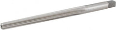 Hertel - #0 Pin, 0.1638" Diam, 0.1287" Small End, 11/64" Diam Straight Shank, 1-11/16" Flute, Taper Pin Reamer - Exact Tooling