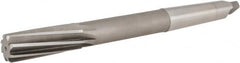 Hertel - 1-1/8" High Speed Steel 8 Flute Chucking Reamer - Exact Tooling