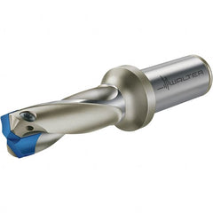 Walter - 0.472" Diam, 3xD, 1.42" Max Depth, 3/4" Shank Diam, 4.71" OAL, Replaceable Tip Drill - P6001-D12..R, P6002-D12..R, P6003-D12..R, P6004-D12..R Insert, B 4013 Toolholder, Series Xtra-tec - Exact Tooling