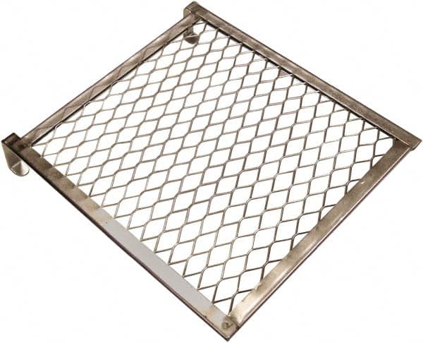 Wooster Brush - 2 Gal Compatible Paint 4-Sided Heavy-Duty Grid - 7" Roller Compatibility, Metal - Exact Tooling