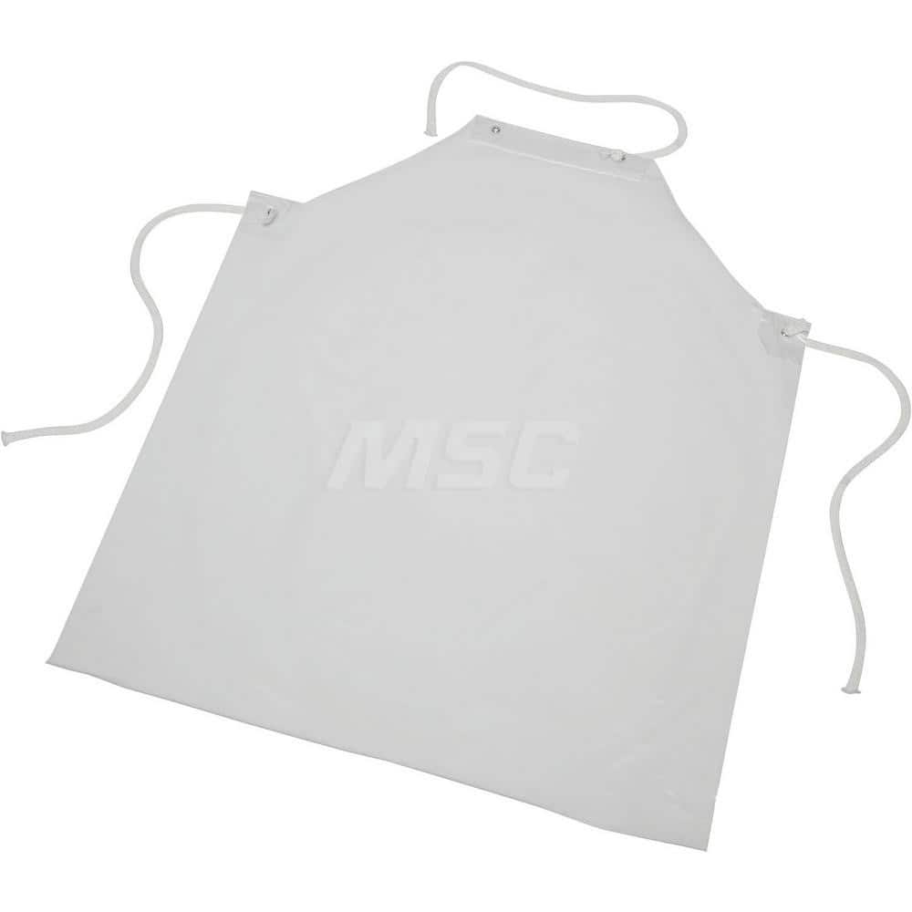 Ability One - Aprons; Garment Style: Bib Apron ; Garment Type: Disposable ; Garment Length (Inch): 42 ; Garment Size: 34" x 42" ; Color: Clear ; Material: Nylon - Exact Tooling