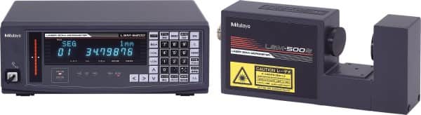 Mitutoyo - 0.0002 to 0.08" Range, 0.000001", 0.0005" Resolution, Standard Throat Electronic Outside Micrometer - Exact Tooling