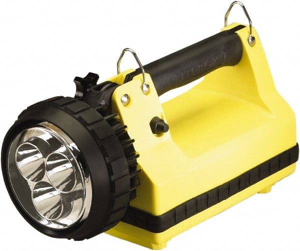 Streamlight - LED Bulb, 540 Lumens, Spotlight/Lantern Flashlight - Yellow Plastic Body, 1 6V Battery Included - Exact Tooling