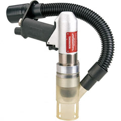 Dynabrade - 3/8" Keyed Chuck - Pistol Grip Handle, 3,400 RPM, 0.7 hp, 90 psi - Exact Tooling