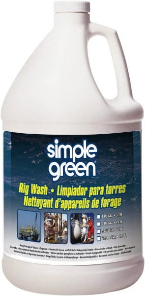 Simple Green - 1 Gal Bottle Cleaner/Degreaser - Liquid, Alkaline, Unscented - Exact Tooling