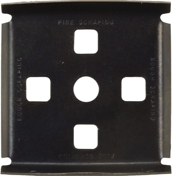 Hyde Tools - Carbon Steel Scraper Replacement Blade - 1-1/2" Blade Length x 1-1/2" Blade Width, For Hyde Lifetime Scrapers - Exact Tooling