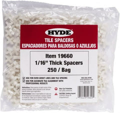 Hyde Tools - Tile Spacer - For Ceramic Tile - Exact Tooling
