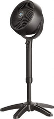 VORNADO - 8-15/16" Blade, 389 Max CFM, Adjustable Pedestal Stand Air Circulator Fan - 0.42 Amps, 120 Volts, 3 Speed - Exact Tooling