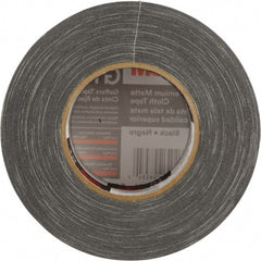 3M - 3" x 50m Black Gaffers Tape - 11 mil, Rubber Adhesive, Cotton Cloth Backing, Series GT3 - Exact Tooling