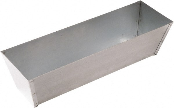 Hyde Tools - 12" Mud Hawk/Pan for Drywall/Plaster Repair - Galvanized Steel - Exact Tooling