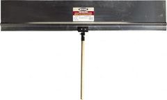 Hyde Tools - 48" Wide Flexible Blade Aluminum Painters Assistant - Stiff, Wood Handle - Exact Tooling