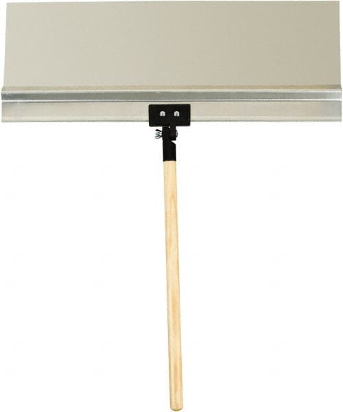 Hyde Tools - 24" Wide Flexible Blade Aluminum Painters Assistant - Stiff, Wood Handle - Exact Tooling