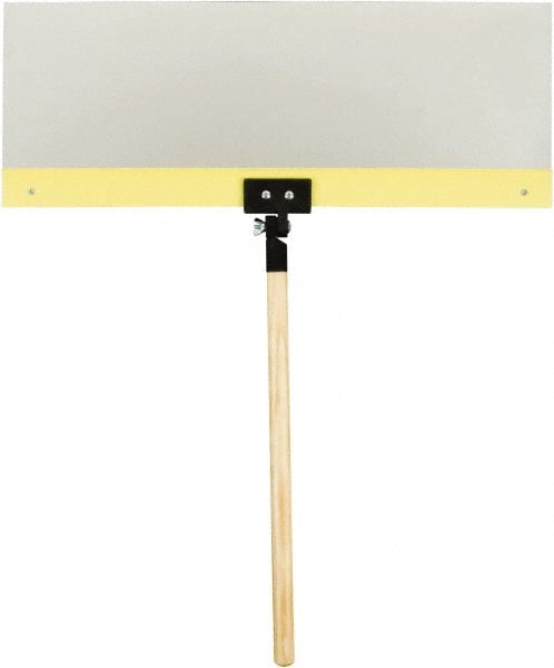 Hyde Tools - 24" Wide Flexible Blade Aluminum Painters Assistant - Flexible, Wood Handle - Exact Tooling