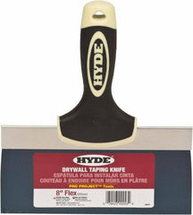 Hyde Tools - 8" Wide Flexible Blade Steel Joint Knife - Flexible - Exact Tooling