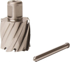 Fein - 1-9/16" Diam x 1" Deep High Speed Steel Annular Cutter - Exact Tooling