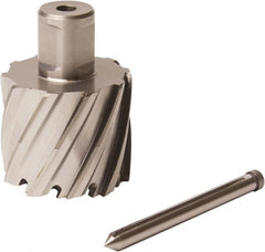 Fein - 2-1/16" Diam x 2" Deep High Speed Steel Annular Cutter - Exact Tooling