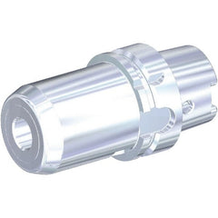 Kennametal - HSK125A 125mm Shank Diam Taper Shank, 1-1/4" Hole Diam, Hydraulic Tool Holder/Chuck - 80mm Nose Diam, 106.7mm Projection, 51mm Clamp Depth, Through Coolant - Exact Tooling