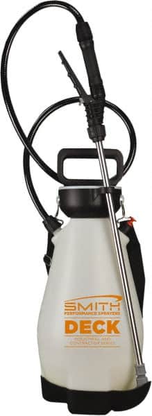 Smith Performance Sprayers - 2 Gal Chemical Safe Garden Hand Sprayer - Polyethylene Tank, Funnel Mouth, Reinforced Hose - Exact Tooling