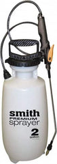 Smith Performance Sprayers - 2 Gal Chemical Safe Garden Hand Sprayer - Use with Cleaners/Degreasers, Polyethylene Tank, Funnel Mouth, Reinforced Hose - Exact Tooling