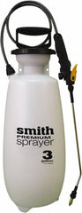 Smith Performance Sprayers - 3 Gal Chemical Safe Garden Hand Sprayer - Use with Cleaners/Degreasers, Polyethylene Tank, Funnel Mouth, Reinforced Hose - Exact Tooling