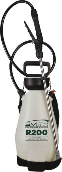 Smith Performance Sprayers - 2 Gal Chemical Safe Garden Hand Sprayer - Use with Cleaners/Degreasers, Polypropylene Tank, Wide Mouth, Reinforced Hose - Exact Tooling