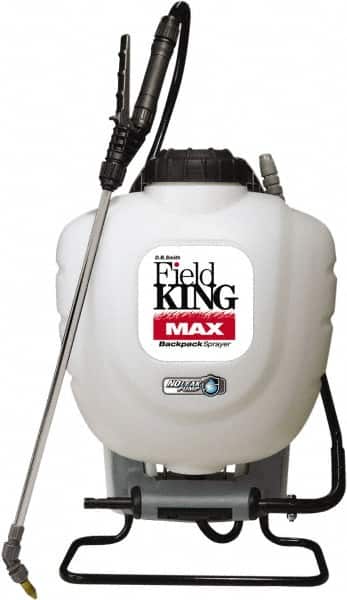 Smith Performance Sprayers - 4 Gal Chemical Safe Garden Backpack Sprayer - Polyethylene Tank, Wide Mouth, Reinforced Hose - Exact Tooling