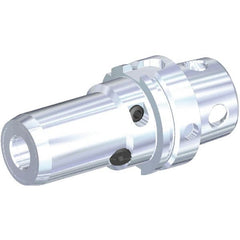 Kennametal - KM4X63 63mm Shank Diam Modular Connection, 1/2" Hole Diam, Hydraulic Tool Holder/Chuck - 31.54mm Nose Diam, 3-1/2" Projection, 36mm Clamp Depth, Through Coolant - Exact Tooling