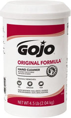 GOJO - 4.5 Lb Dispenser Refill Cream Waterless Hand Cleaner - White, Fragrance Free Scent - Exact Tooling