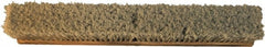 O-Cedar - 24" Fine Particle Synthetic Push Broom - 3" Bristle Length, Wood Block, Threaded Handle Connection, Handle Sold Separately - Exact Tooling