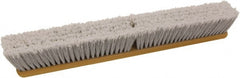 O-Cedar - 24" Fine Particle Synthetic Push Broom - 3" Bristle Length, Foam Block, Threaded Handle Connection, Handle Sold Separately - Exact Tooling