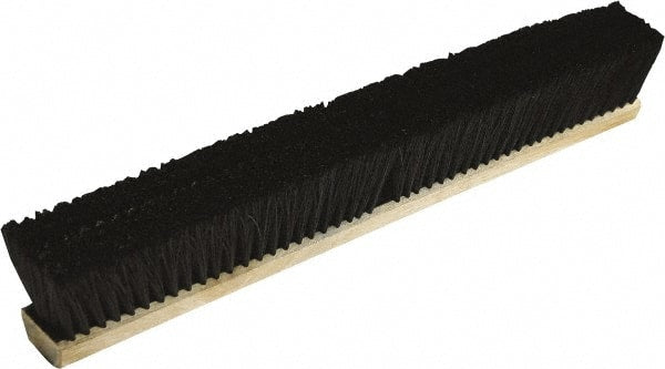 O-Cedar - 24" Combo Duty Polypropylene/Steel Wire Center Push Broom - 3" Bristle Length, Wood Block, Threaded Handle Connection, Handle Sold Separately - Exact Tooling