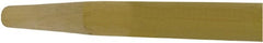 O-Cedar - 60 x 1" Wood Squeegee Handle - Tapered Connection, Tan - Exact Tooling
