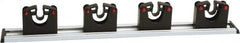 O-Cedar - Wall Strip Organizer - 21-1/2" Long, 4 Holders - Exact Tooling