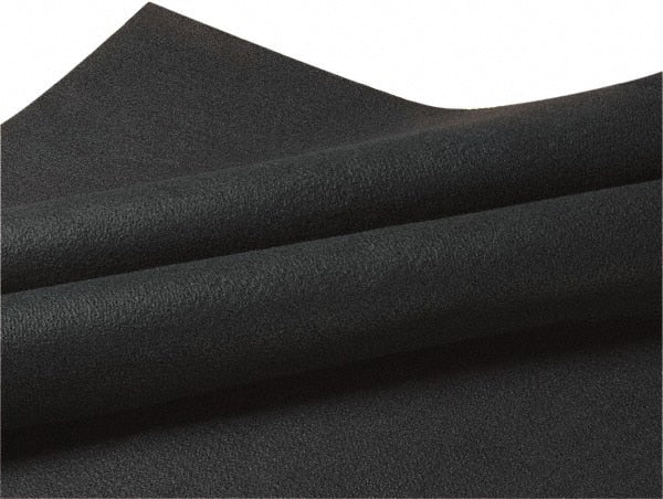 Auburn Mfr - 150' High x 5' Wide x 0.15" Thick Fiberglass Welding Blanket - Black - Exact Tooling