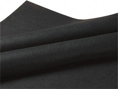 Auburn Mfr - 150' High x 5' Wide x 0.15" Thick Fiberglass Welding Blanket - Black - Exact Tooling