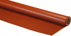 Auburn Mfr - 5' Wide x 0.016" Thick Fiberglass Welding Cloth Roll - Red - Exact Tooling