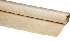 Auburn Mfr - 5' Wide x 0.036" Thick Fiberglass Welding Cloth Roll - Tan - Exact Tooling