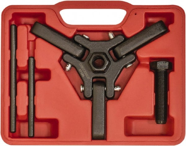 OEM Tools - Harmonic Balancer Puller Set - 2" High x 9.2" Long, For Use with Almost Every Car - Exact Tooling