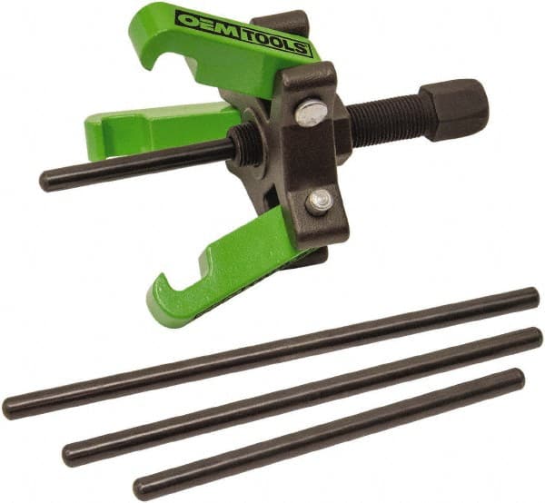 OEM Tools - Harmonic Balancer Puller Set - 2" High x 9.3" Long, For Use with Almost Every Car - Exact Tooling