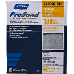 Norton - Sanding Sheets Abrasive Material: Aluminum Oxide Grade: Fine - Exact Tooling