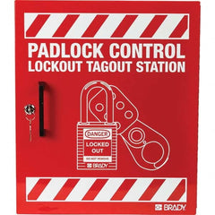 Brady - Empty Steel Padlock Station - Exact Tooling