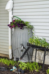 Enpac - Overpack & Salvage Drums Type: Rain Barrel w/Diverter Kit Total Capacity (Gal.): 55.00 - Exact Tooling