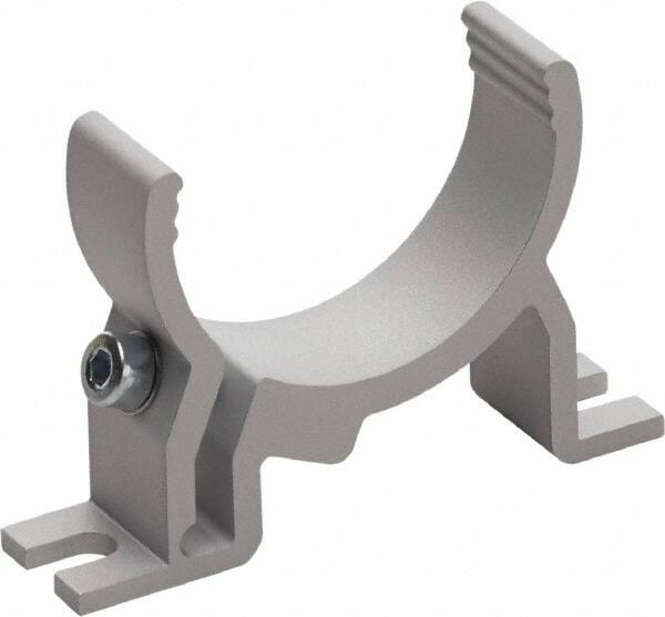 Waldmann Lighting - Task & Machine Light Mounting Clip - Silver, For Use with Mach LED Plus 40 - Exact Tooling