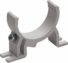 Waldmann Lighting - Task & Machine Light Mounting Clip - Silver, For Use with Mach LED Plus 40 - Exact Tooling