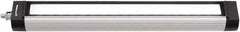 Waldmann Lighting - 120 VAC, 21 Watt, LED, Linear Machine Light - Bracket Mount, 4.9m Cord, IP67, Silver - Exact Tooling