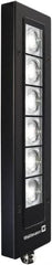 Waldmann Lighting - 24 VDC, 13 Watt, LED, Linear Machine Light - Direct Mount, 3m Cord, IP67, Black - Exact Tooling