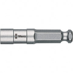 Wera - 5/16" Bit Holder - 7/16" Hex Drive, 2-1/2" OAL - Exact Tooling