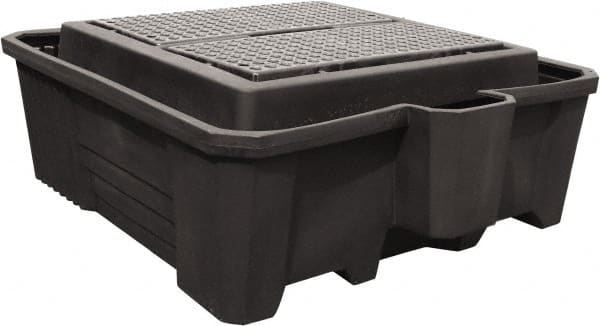 Enpac - IBC Sumps, Platforms & Decks Type: IBC Pallet w/Drain Number of Totes: 1 - Exact Tooling